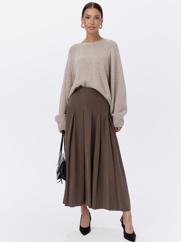 Spódnica Aurora Brązowa