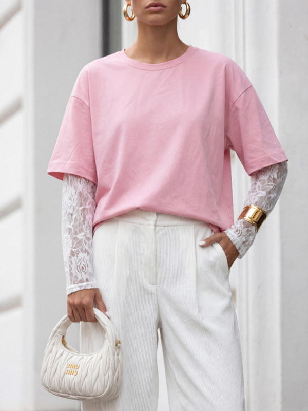 Bluzka Harlynn Różowa