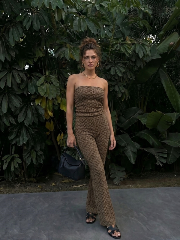 Top Neville Lace L. Brown