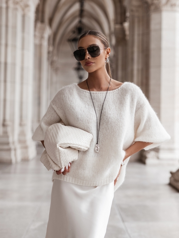 Sweter Darlen Premium New Ecru