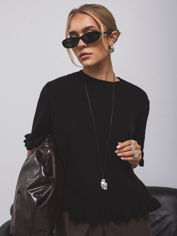 Sweter Harlan Czarny