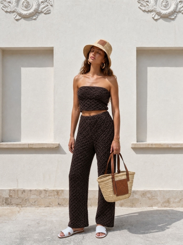 Pants Neville Lace Brown