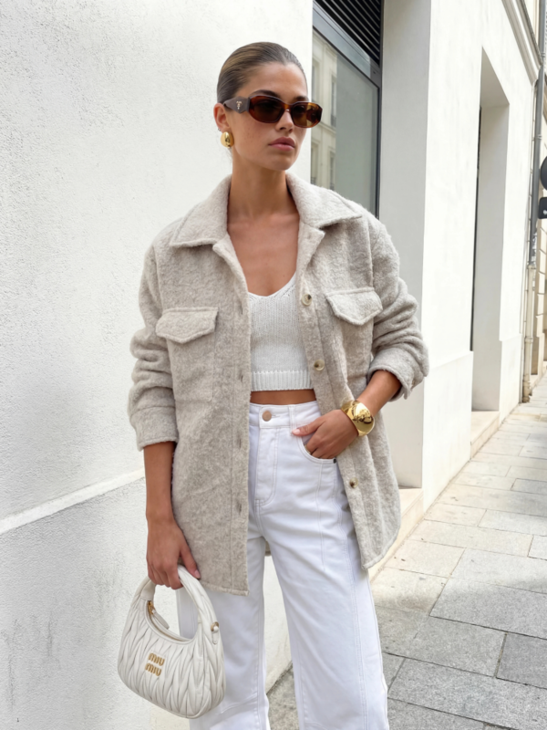 Kurtka Andrea Beżowa