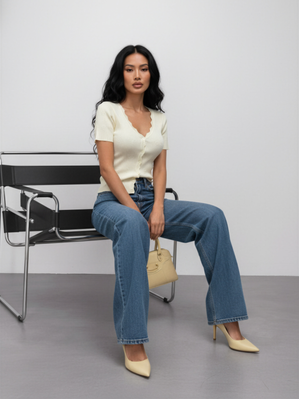 Sweter Solance J. Beżowy