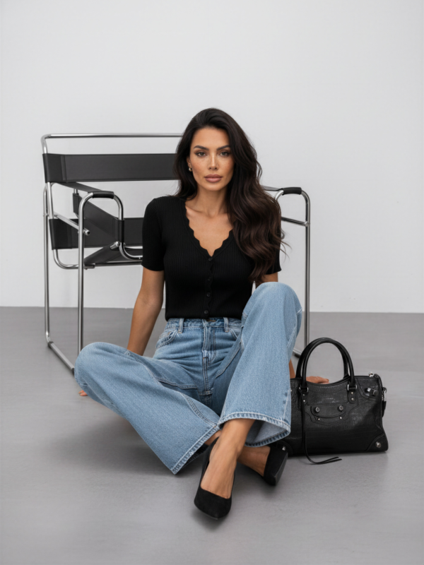 Sweter Solance Czarny