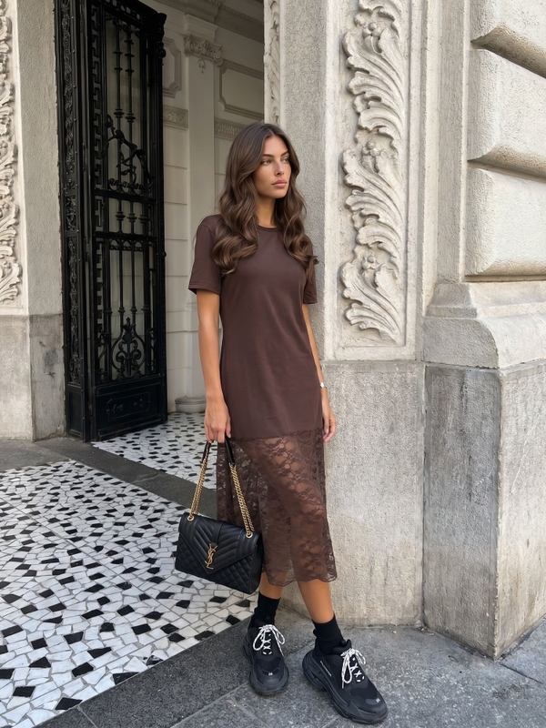 Dress Ellen New Brown