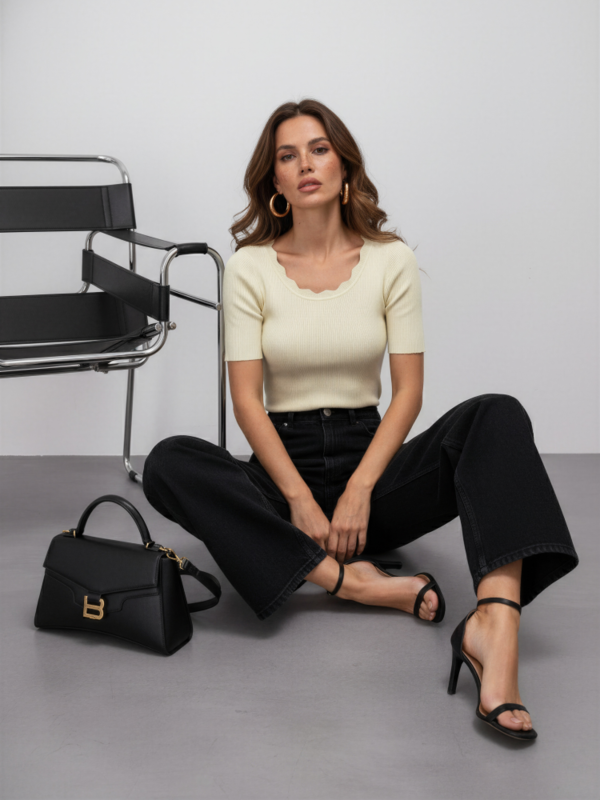 Sweter Meston J. Beż