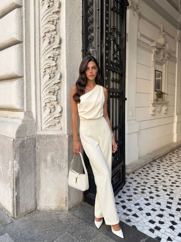 Jumpsuit Soren Cream
