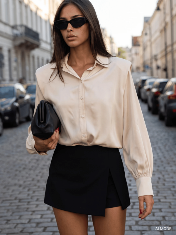Koszula Trisha J. Beż