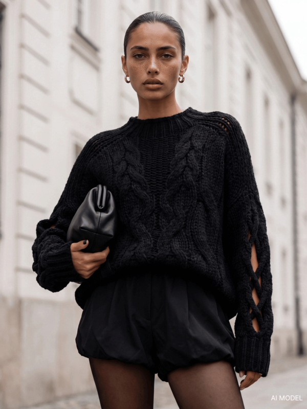 Sweter Sheridan Czarny
