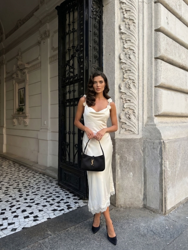 Dress Frances Cream