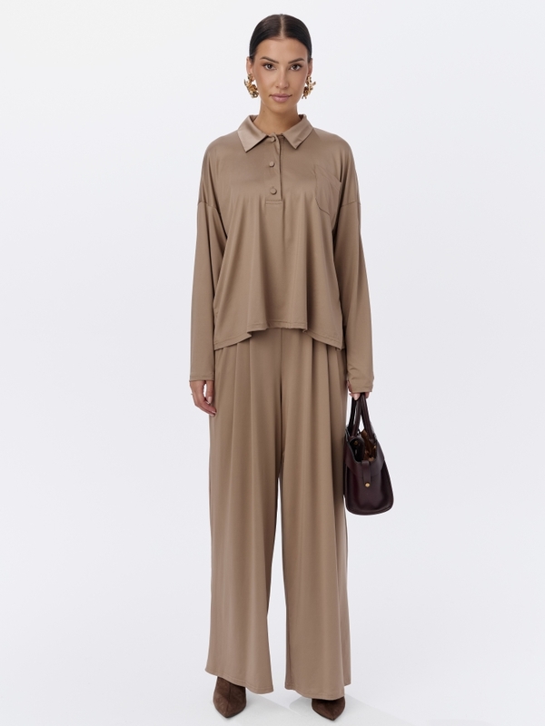 Koszula Auden Beżowa