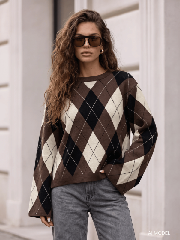 Sweter Gavio L. Beige C. Brąz