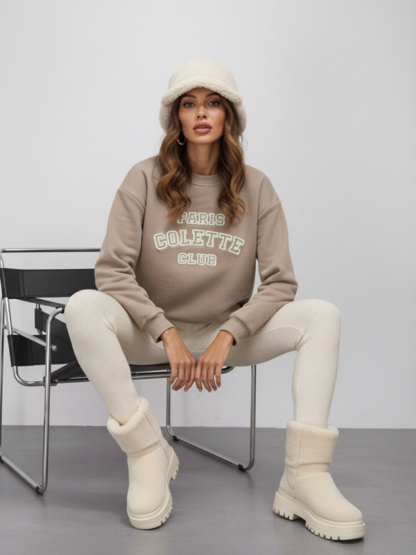 Sweatshirt Adina Club Latte