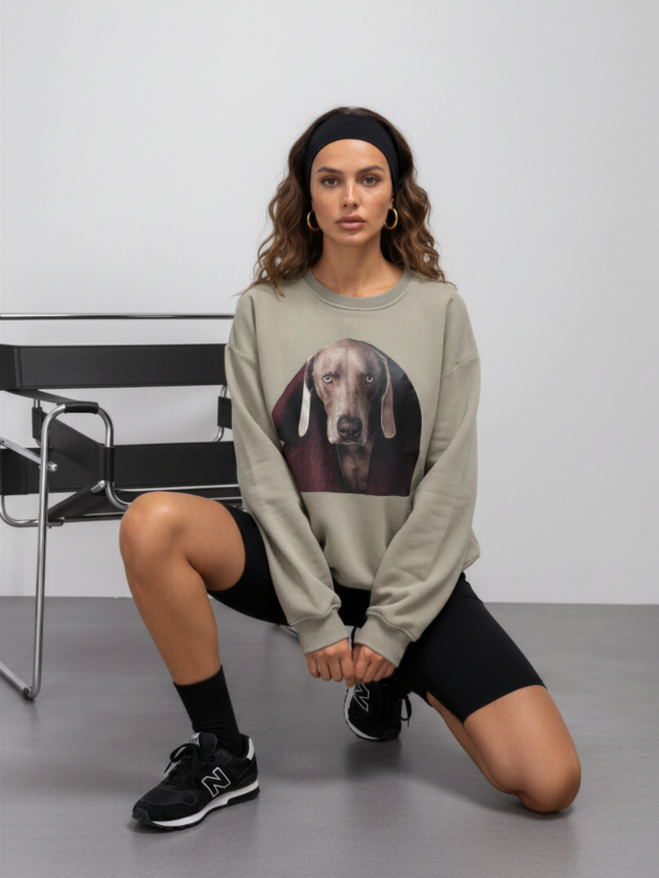 Sweatshirt Adina New Dog Beige