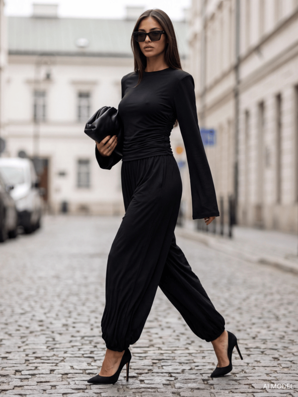 Bluzka Darmili Czarna