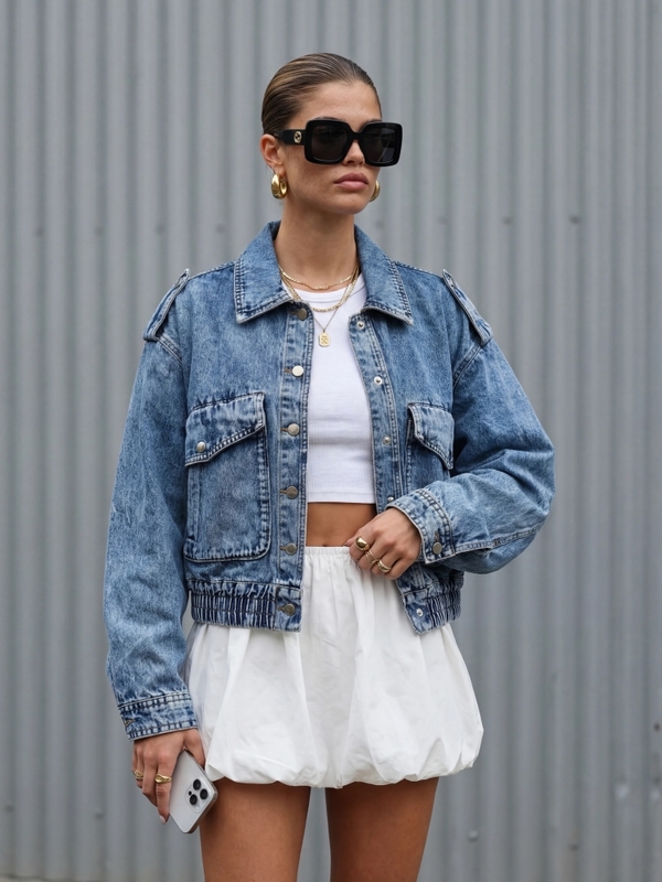 Jacket Reva Jeans Blue