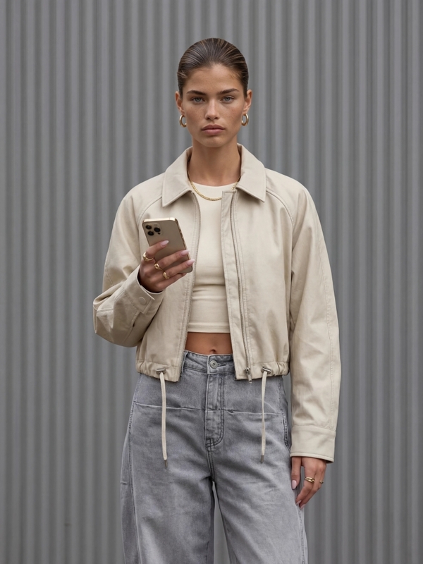 Jacket Lavender Beige