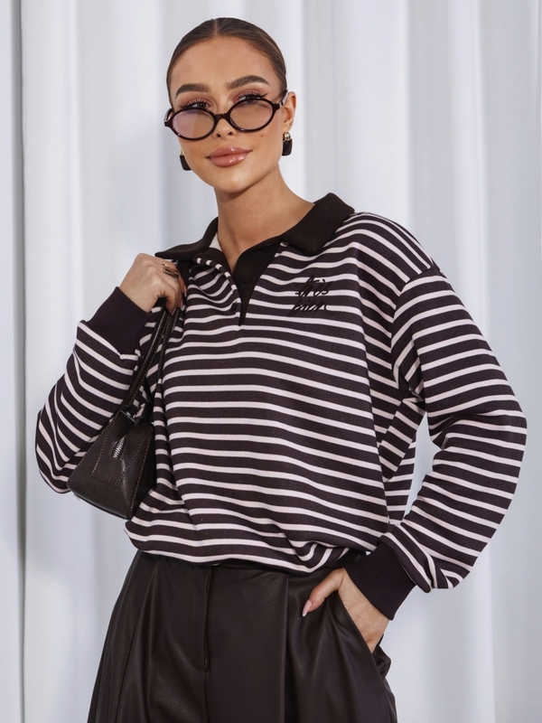 Bluza Kenny Pink Brązowa