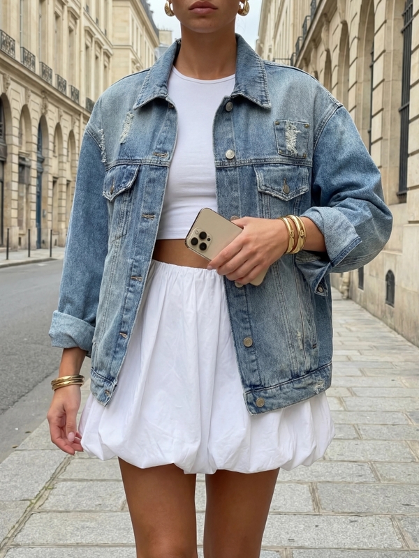 Jacket Karmona Jeans Blue