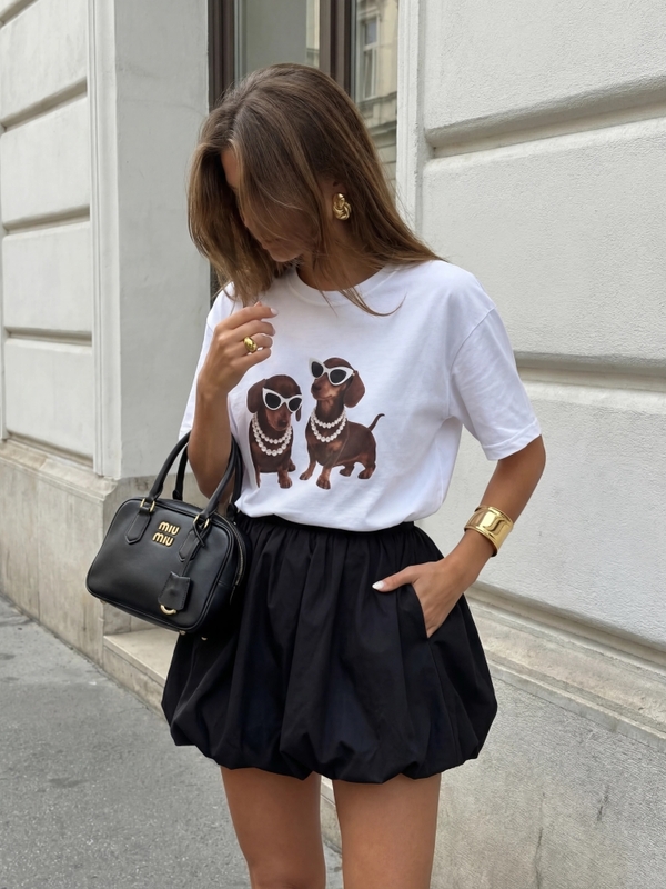 T-shirt Samiuel Dogs White