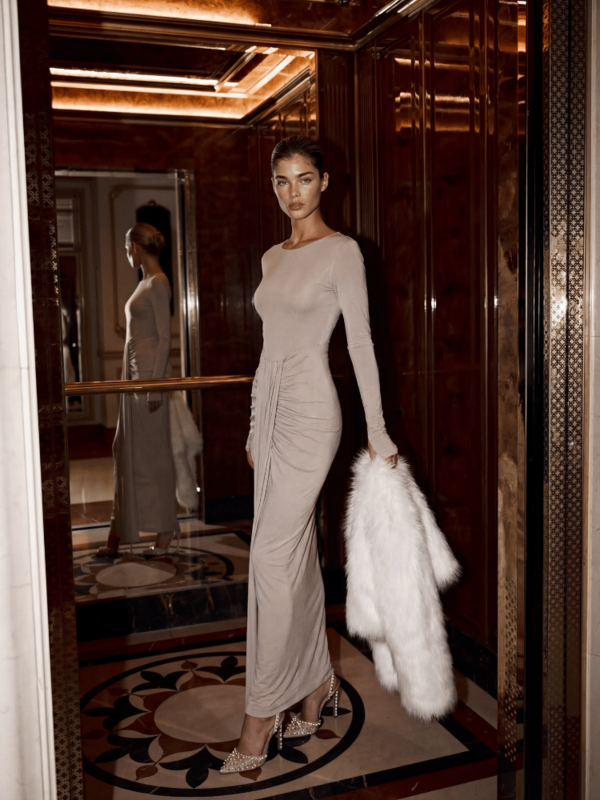 Sukienka Anna Blink J. Beżowa