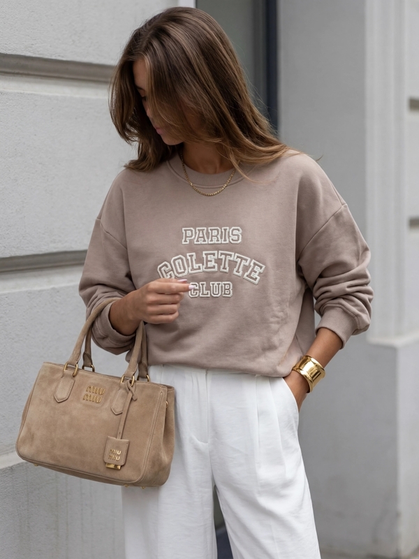 Bluza Nerys Club Latte