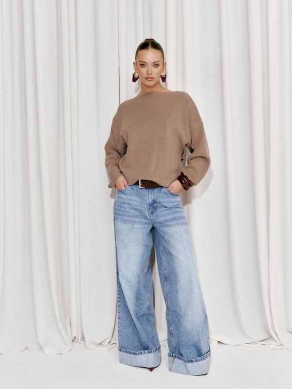 Spodnie Olivero Jeans Niebieskie