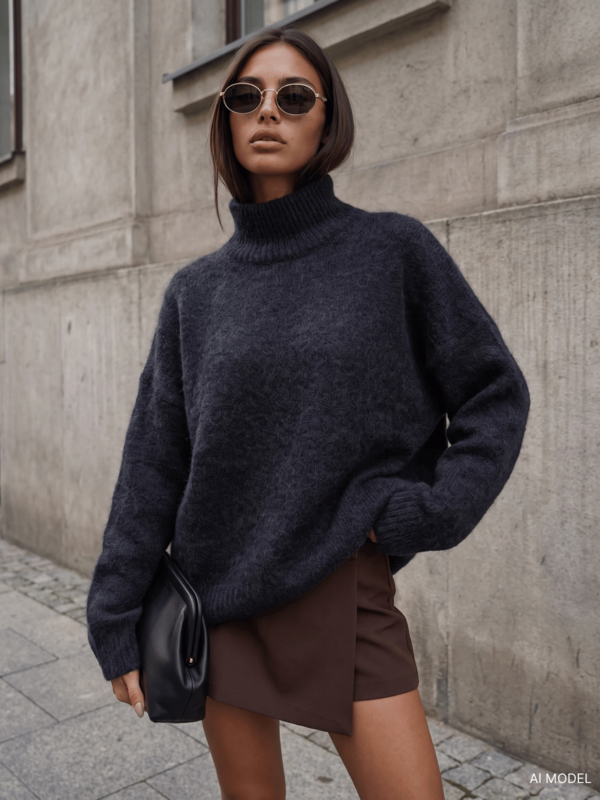 Sweter Kenton Premium Czarny