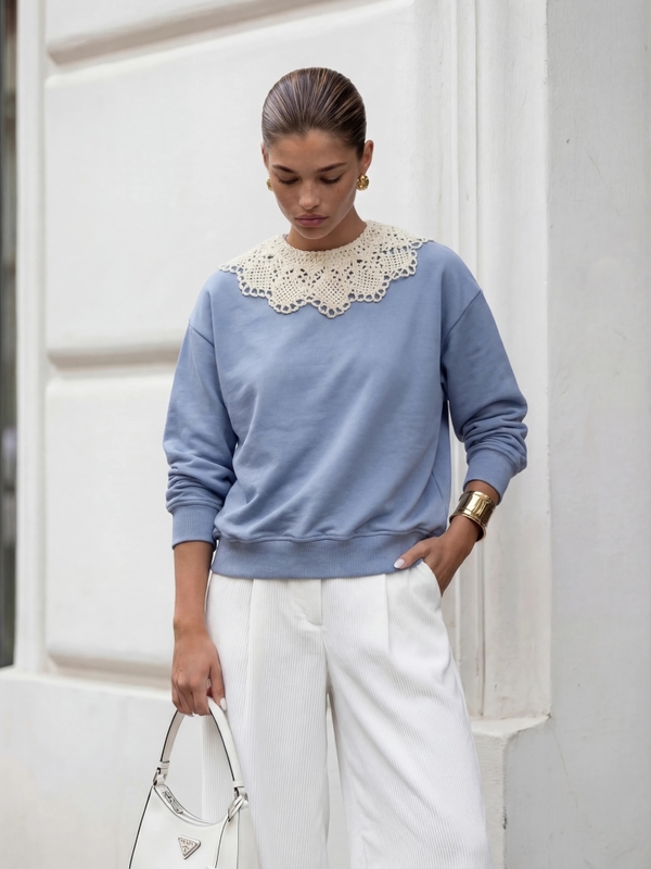 Bluza Saria Błękitna