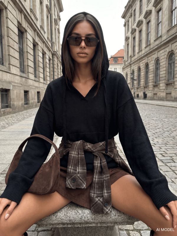Sweter Gerald Premium Czarny