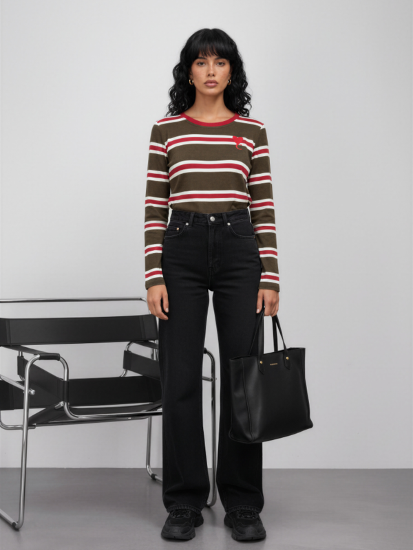 Bluzka Ferley Claret Brązowa