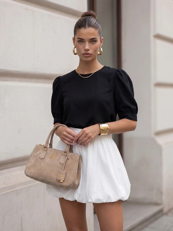 Bluzka Beatice Czarna