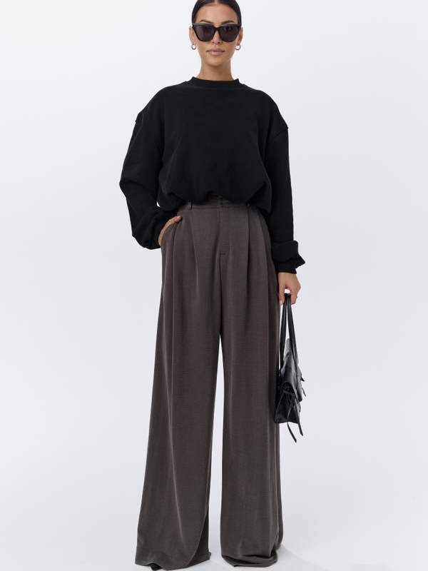 Spodnie Daryl Grafitowe