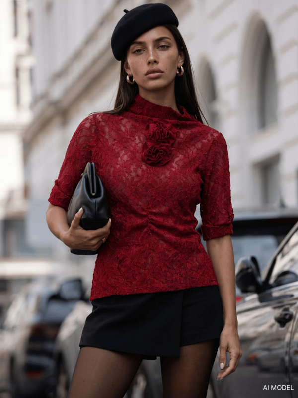 Bluzka Tamara Bordowa