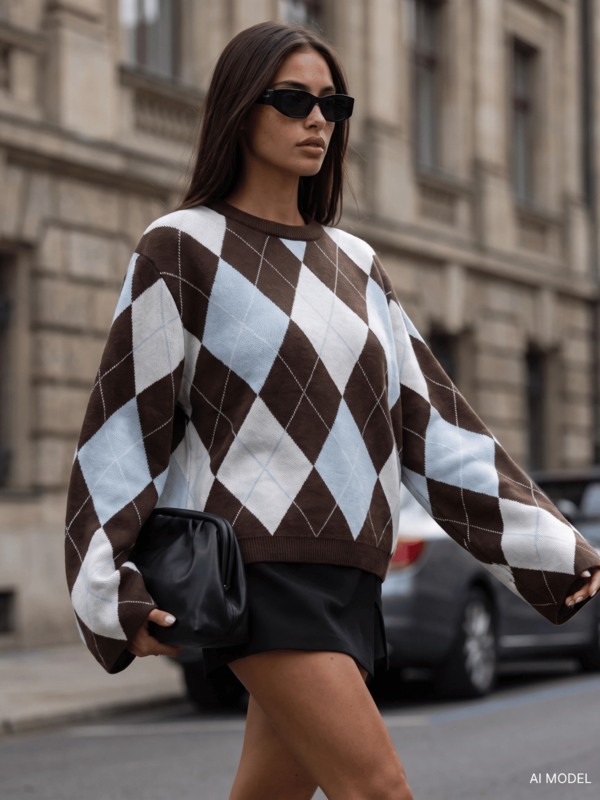 Sweter Gavio Azure C. Brąz