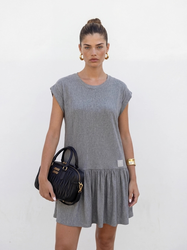 Sukienka Adelina Szara