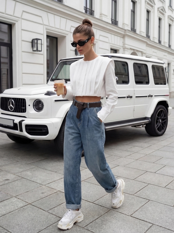 Spodnie Samuel Jeans Niebieskie