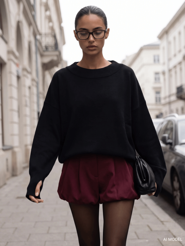 Sweter Hugori Czarny