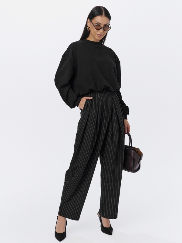 Spodnie Finch Stripes Czarne