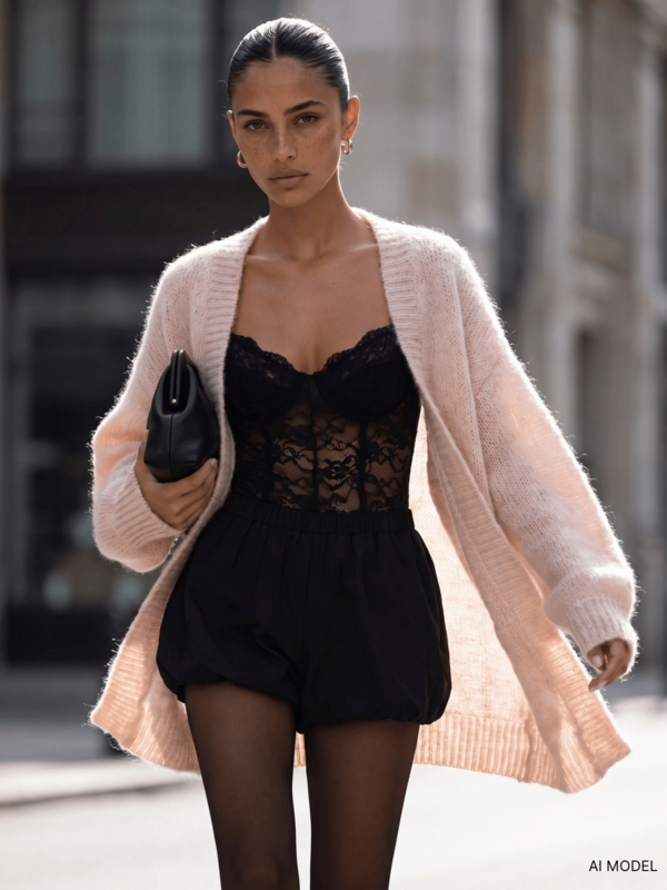Sweter Adamo Premium Beżowy