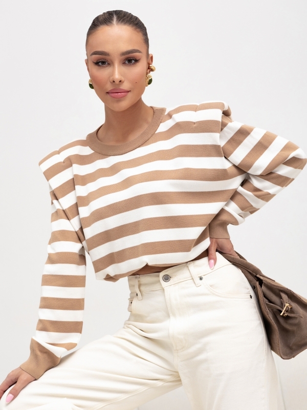 Sweter Garris Karmelowy