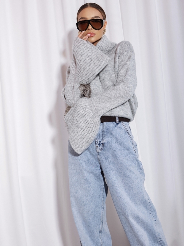 Sweter Ophelio J. Szary