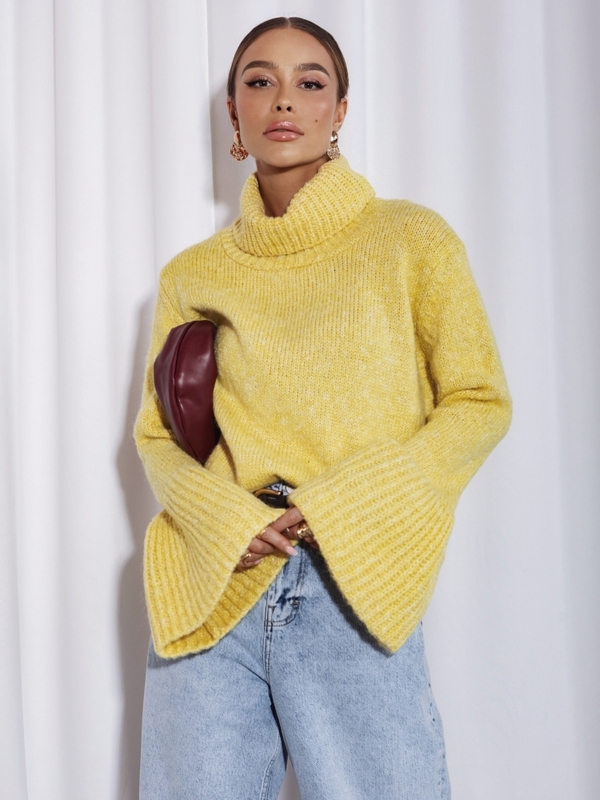 Sweter Ophelio Żółty