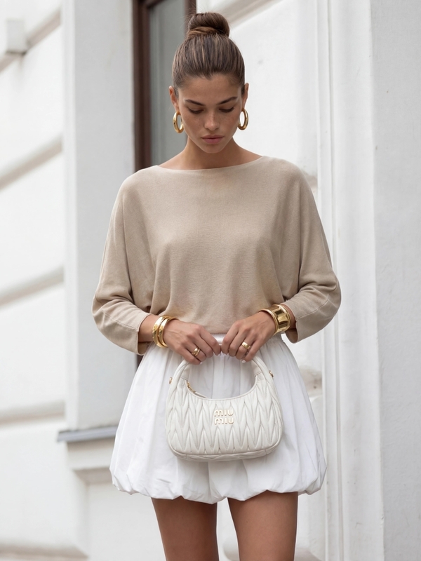 Sweter Greyson Premium Beżowy