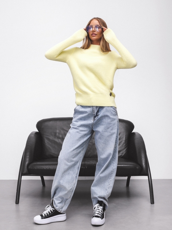 Sweter Pollos Żółty