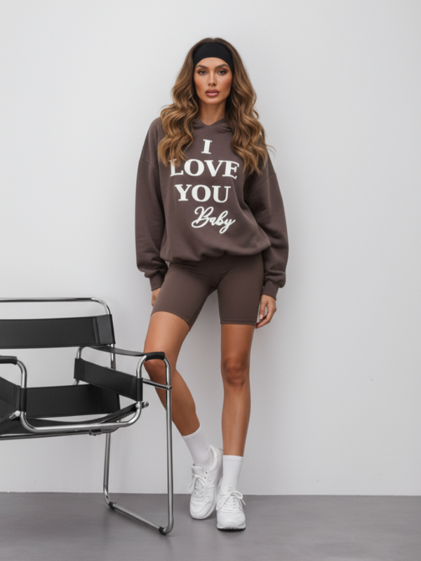 Bluza Horace Love Brązowa