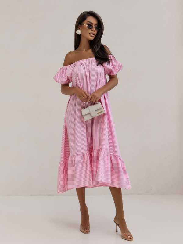 Dress Ginny Stripes Pink