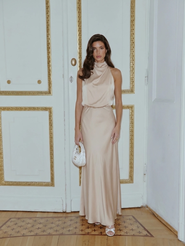 Sukienka Danielle New J. Beż