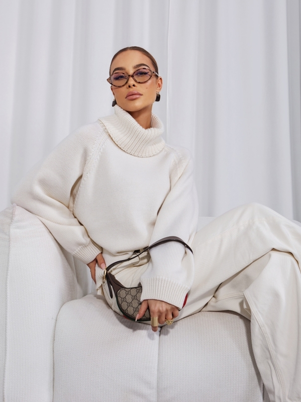 Sweater Gordon Premium Ecru